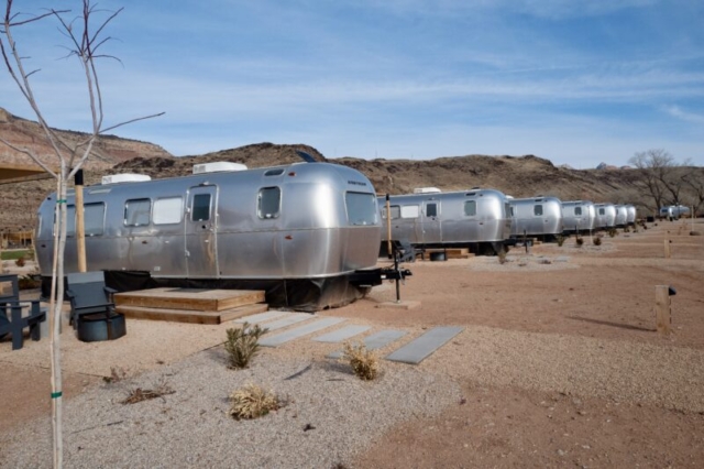 AutoCamp Zion Airstreams