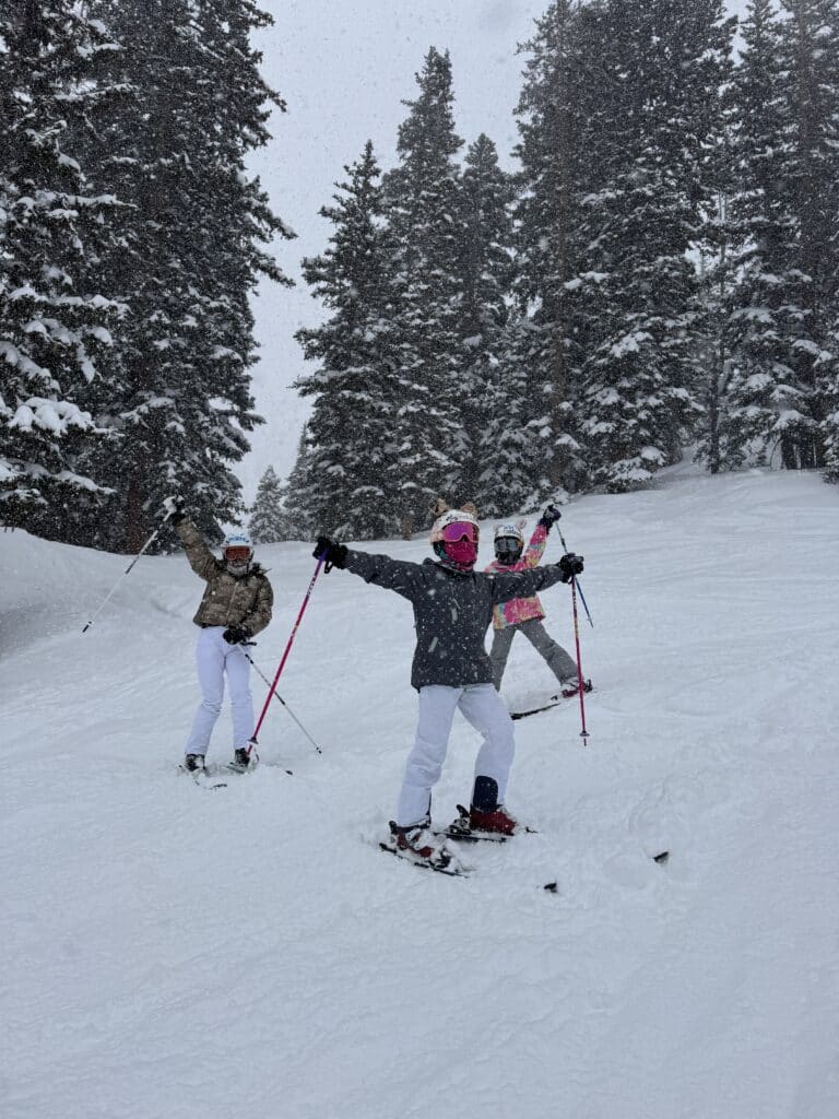 Skiing at Snowbird